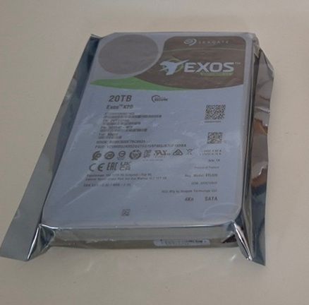 Seagate Exos X20 20TB 7200 RPM 256MB Cache 3.5" Enterprise Hard Drive