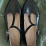 Hobbs NW3 Leather Black Flats / Pumps with strap - Size 6 / EU 39 worn once Image 8