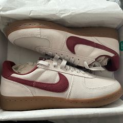 Nike Field General Suede Bone and Burgundy