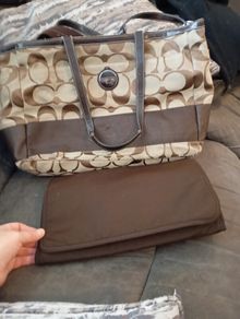 Coach Nappy bag & mat