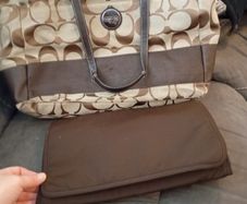 Coach Nappy bag & mat