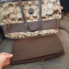 Coach Nappy bag & mat