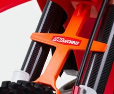 Motocross trailer support plastic bracket