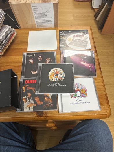 Queen 5 cd album box set