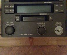 Volvo S40/V40 98-04 radio and cd/cassette player