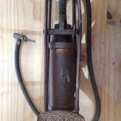 Kismet Lorry Brass Foot Pump