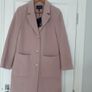Irish Designer Fee G - WOOL Coat - Dusky Pink - UK 8 - BNWT RRP 350 Image 2