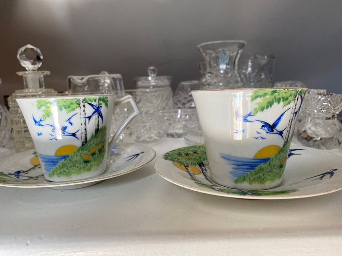 2 x 1930's Cup and Saucer