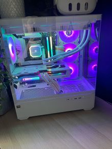 Windows 11 pro All white gaming PC
