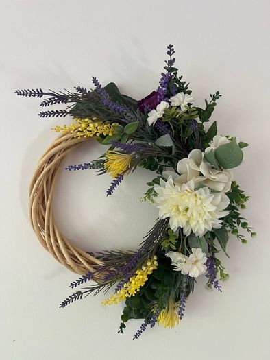 Handmade Floral Door Wreath