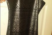 BNWT Atmosphere black/silver dress size UK14 EU42 Postage included