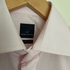 Pink Daniel Hechter Long Sleeve Dress Shirt