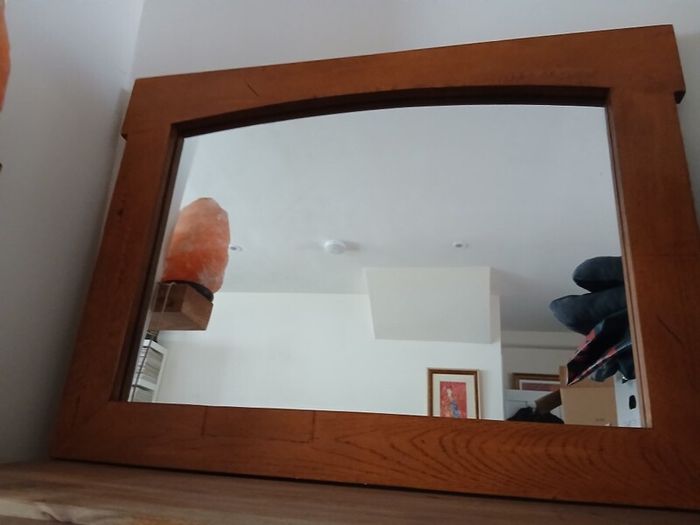 Solid Reclaimed Wood Mirror