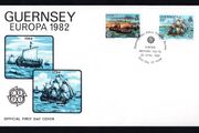 1982 Guernsey Europa Commemorative Stamps First Day Cover (FDC)
