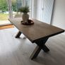 Diamond Furniture Horsen Y-Leg Dining Table 180cm x 90cm Image 2