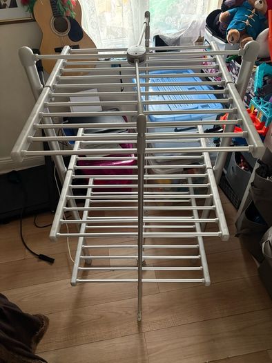 heated clothes airer