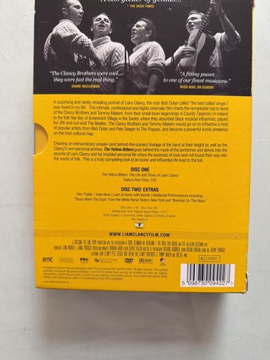 The yellow bittern Liam Clancy boxset dvd