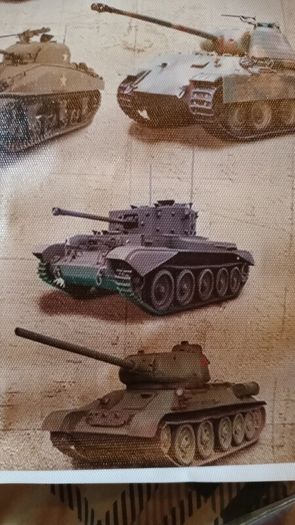 All Tanks Of WW2 On Canvas