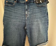 New Denim Knee Shorts