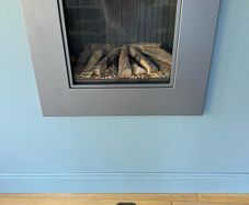 Faber Glass Fronted Balanced Flue Gas Fire