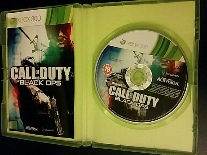 Xbox 360 game Call Of Duty Black Ops