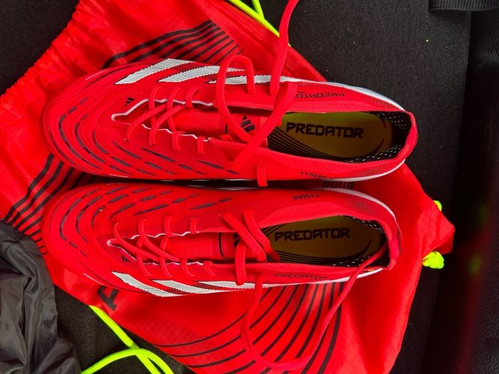 Red adidas predator elite fg