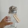 sewing storage glass jar NEW Image 2