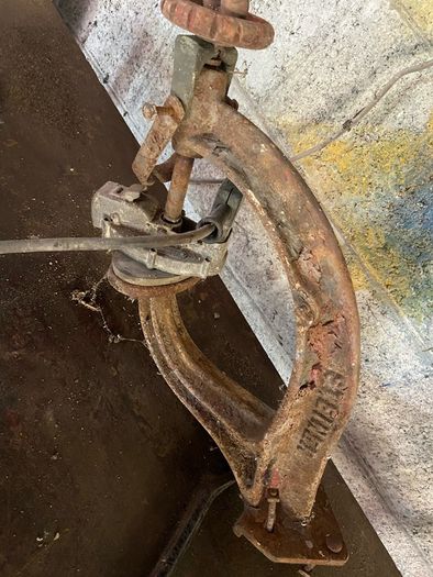 Classic tube repair. Vulcaniser