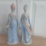 Ornament/Two Glazed Lady Figurines ..  for12.00euro Image 4