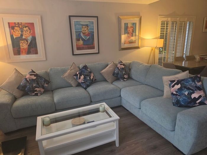 L shaped sofa