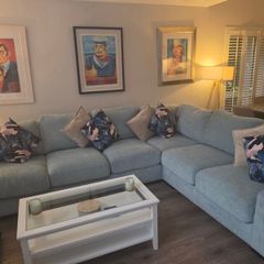 L shaped sofa