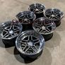 18" Inch Strom DS05 Drift Wheels 5x114.3 Nissan silvia skyline RX7 MX5 R32 R33 lexus IS200 Image 6
