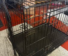 medium size dog crate