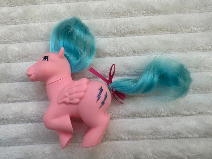 My Little Pony Firefly 35th Anniversary G1 Unicorn And Pegasus Collection 2017 Used Please see photos