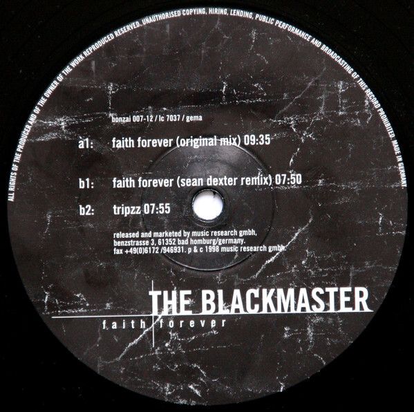 The Blackmaster-Faith Forever