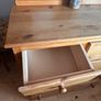 Solid pine tallboy and lockers Image 6