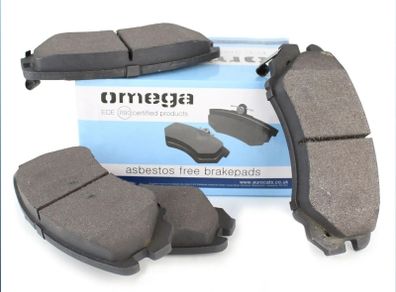 Omega Front Disc Brake Pads Brp1109