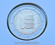 Estonia 2025 year Uncirculated 2 Euro coin.