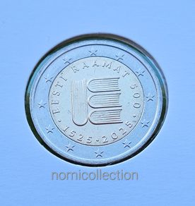 Estonia 2025 year Uncirculated 2 Euro coin.