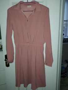 Pink villa dress