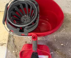 New Vileda Mop & Bucket and Dustpan Set