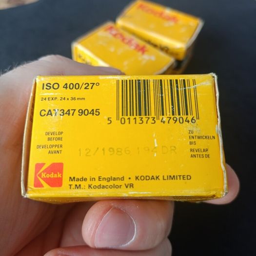 Job lot  Vintage Expired Film Lot