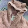 Baby Girls Fur bunny Ears Coat , jacket,Size 6-9 Months Image 4