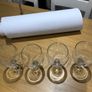 Gin glasses x 4 Image 2