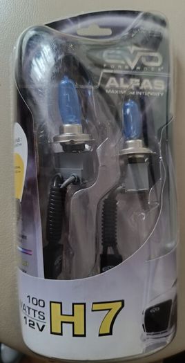 H7 100 Wats Headlights Bulbs