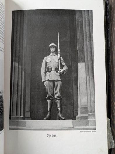 German Military Infantry Regiment Soldier Photo Album with Third Reich Nazi Eagle World War 2