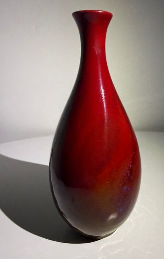 Masterpiece Antique Royal Doulton - SUNG Flambe Vase - Signed by both Noke and Moore (c.1925)