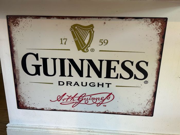 Large Guinness sign