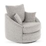 swivel chair with footstool Image 2