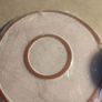 Vintage Himark Celina 10-7/8" Cheese Platter Fully Glazed Terra Cotta Portugal  Or Hinging Plate Image 7